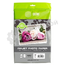 Фотобумага Cactus CS-GA415050ED A4/150г/м2/50л./белый глянцевое для струйной печати