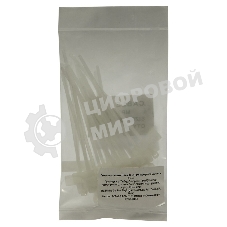 Стяжки MPT-210x3.0 пластиковые 210 мм х 3.0 мм с площадками для маркировки (100 шт.) (MPT-210x3.0)