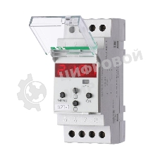 Реле времени PCZ-521-1 (1канал-125пар вкл./выкл. сут./нед. Циклы 24-264В AC/DC 16А 1P IP20 монтаж на DIN-рейке)(аналог ТЭ-15) F&F EA02.002.010