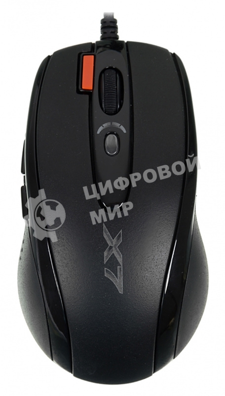 Мышь проводная A4Tech XL-750BK черный, 3600 dpi, USB, кнопки - 7