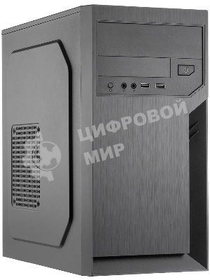 Корпус Foxline FL-702, Mini-Tower, чёрный