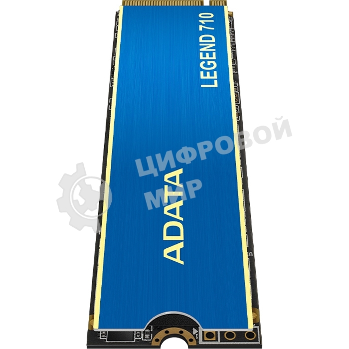 Накопитель SSD ADATA LEGEND 710, 1Tb, PCIe 3.0 x4, M.2 2280, NVMe, R/W 2400/1800, с радиатором