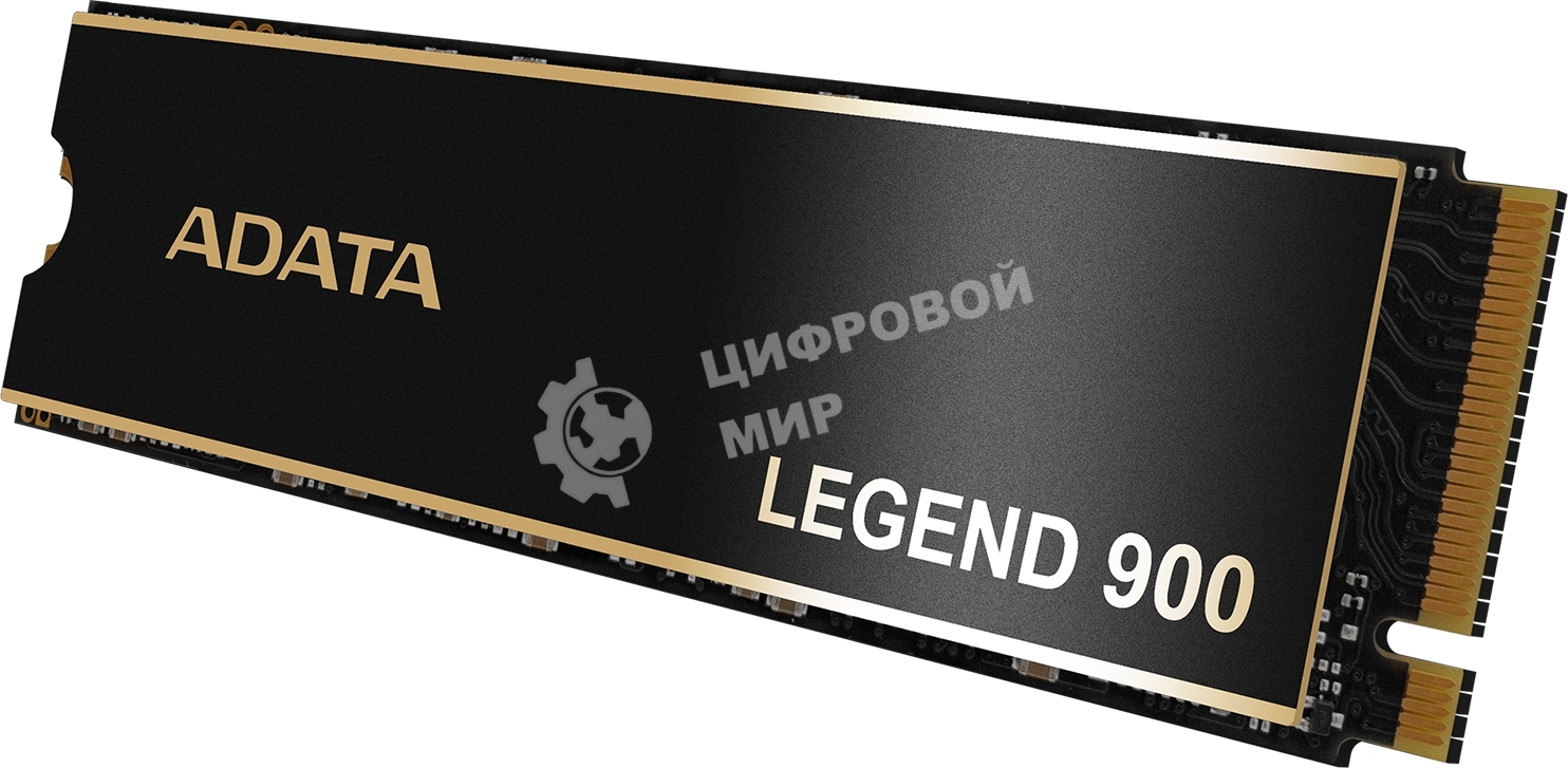 Накопитель SSD ADATA LEGEND 900, 1Tb, PCIe 4.0 x4, M.2 2280, NVMe, R/W 7000/4700, с радиатором
