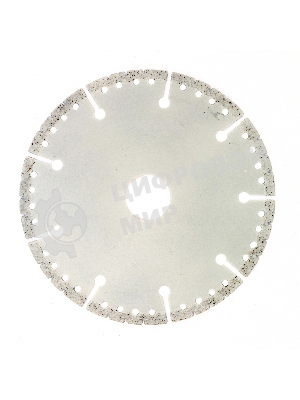 Диск алмазный Matrix отрезной Мультирез ф125 х 22,2мм, сухой/мокрый рез, PRO