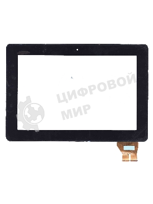 Сенсорное стекло (тачскрин) для Asus PadFone 3 A80 5363N FPC-1, черное с рамкой