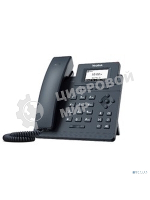 Телефон SIP Yealink SIP-T30P WITHOUT PSU черный
