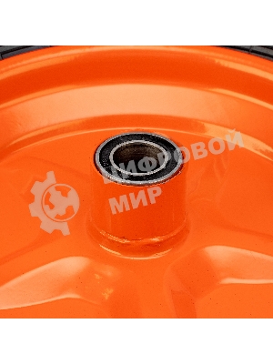 Колесо пневм. Palisad усилен. шина 8PR, 4.00-8 D400мм, подш. внут. диам. 20мм, длина оси 90 мм