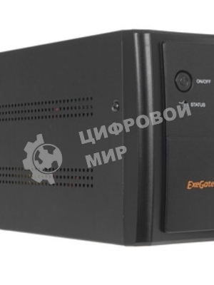 Источник бесперебойного питания ExeGate EP285483RUS SpecialPro UNB-1000.LED.AVR.EURO.RJ 1000VA/650W, LED, AVR, 4 евророзетки, RJ45/11, черный