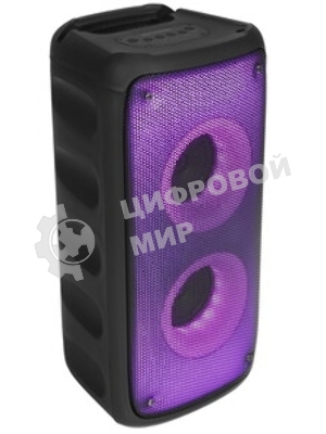 Минисистема Hyundai H-MC1213 черный 20Вт FM USB BT micro SD