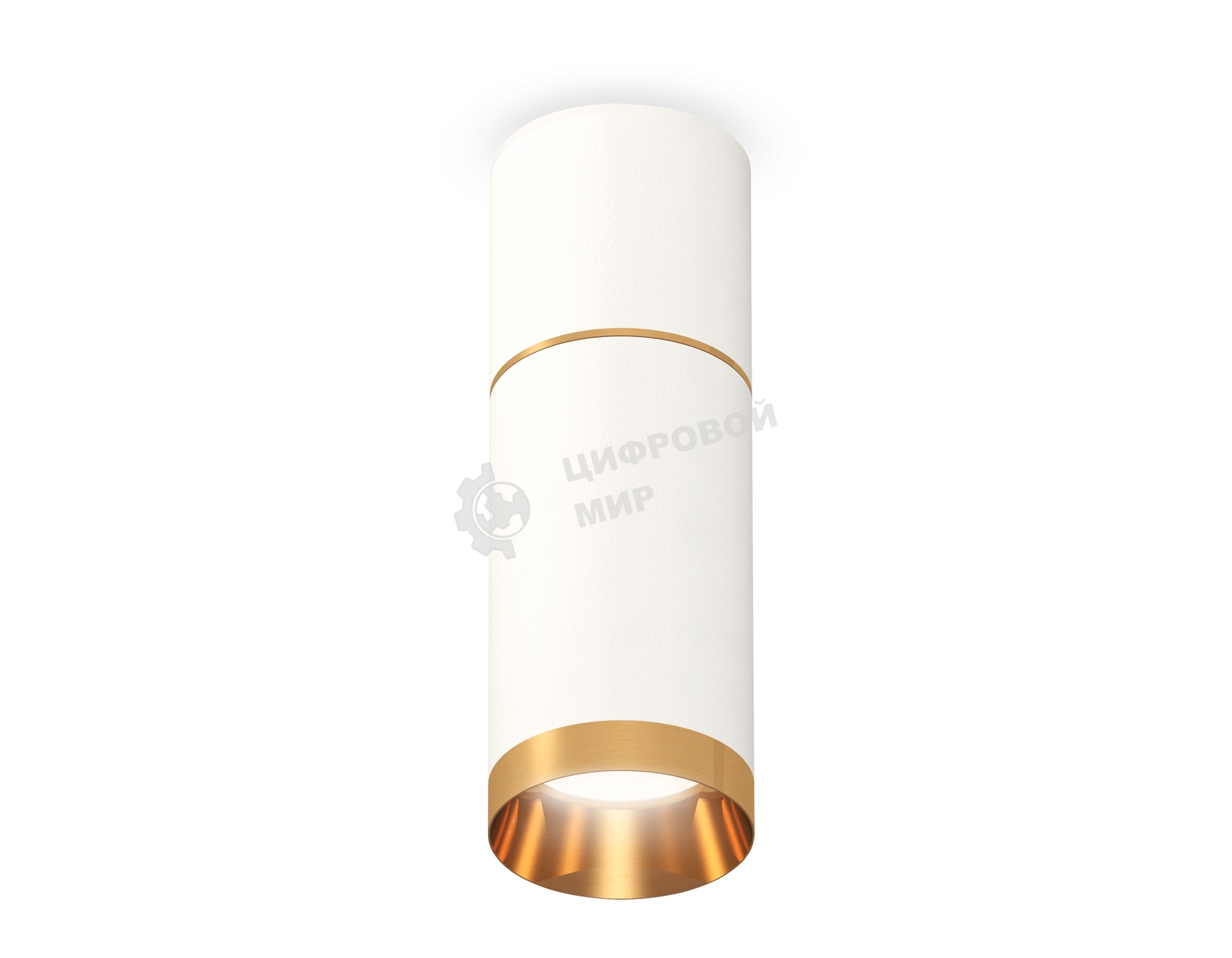 Светильник Ambrella Light XS6322062 SWH/PYG белый песок/золото желтое полированное MR16 GU5.3 (C6301, A2062, C6322, N6134)