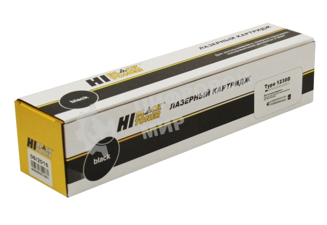 Картридж лазерный Ricoh Aficio 2015/2018/MP1500/1900 (Hi-Black) Type 1230D, 9K, 260г, туба