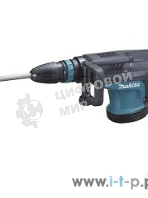 Отбойный молоток Makita HM1203C Молоток отб,SDS-max, 1510Вт,25.5Дж,950-1900у\м,9.2кг,чем,м\функц бок рукоятка,плавный пуск