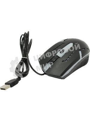 Мышь проводная Defender Flash MB-600L черный, 1200 dpi, USB, кнопки - 4