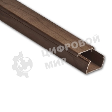 Кабель-канал 40х25 L2000 пластик дуб (темн. основа) Рувинил РКК-40х25-08М