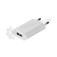 Сетевое зарядное устройство Rexant USB, 5V, 1 A, белый