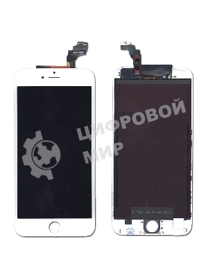 Дисплей для Apple iPhone 6 Plus в сборе с тачскрином (Foxconn) белый