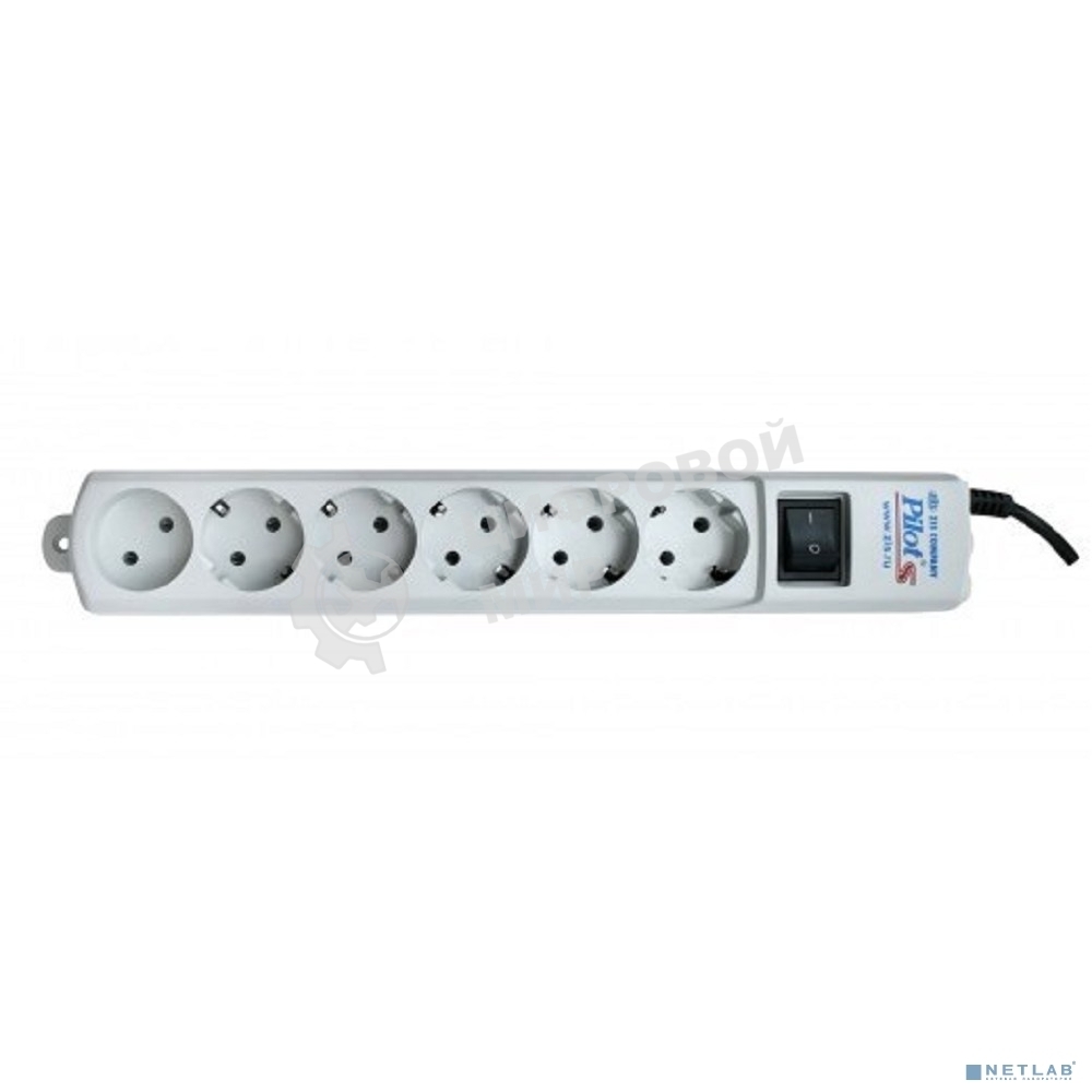 Сетевой фильтр ZIS Фильтр Pilot - S 5 евро, 1 росс. 1.8 м