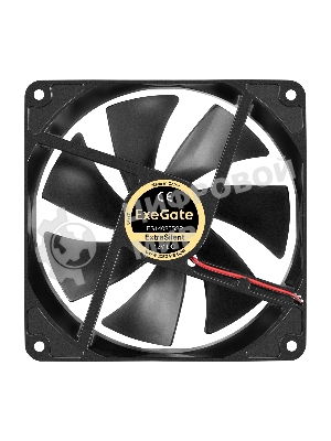 Вентилятор 12В DC ExeGate ExtraSilent ES14025S2P (140x140x25 мм, Sleeve bearing (подшипник скольжения), 2pin, 1000RPM, 22dBA)