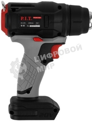 Технический фен P.I.T. PHG20H-550A SOLO темп.350/550С (PHG20H-550A) серый