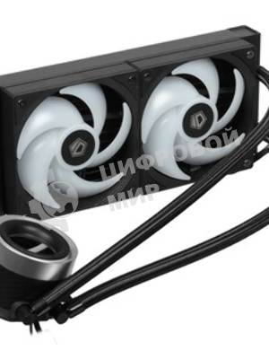 Система жидкостного охлаждения ID-Cooling FX240 INFINITY ARGb черный 120мм алюминий+медь 2000rpm 27.2db 4-pin 300W