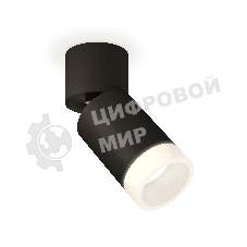 Светильник Ambrella Light XM6313082 SBK/BK/FR черный песок/черный/белый матовый MR16 GU5.3 (A2221, C6313, N6248)