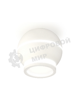 Светильник Ambrella Light XS1101040 SWH/FR белый песок/белый матовый MR16 GU5.3 LED 3W 4200K (C1101, N7120)