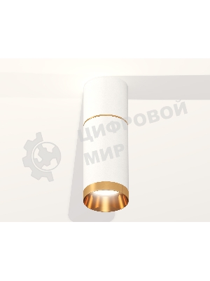 Светильник Ambrella Light XS6322062 SWH/PYG белый песок/золото желтое полированное MR16 GU5.3 (C6301, A2062, C6322, N6134)