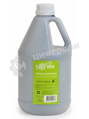 Тонер для принтера Cactus CS-TSG1-1000 черный (флакон 1000гр) Samsung ML 1610/2010/SCX 4100/4200