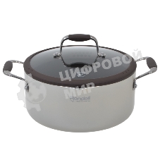 Кастрюля с/кр RDA-532 Latte (24 см 3,5 л, ручки из нержавеющей стали и силикона) Rondell