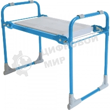 Скамейка садовая НИКА складная СК/Г голубая