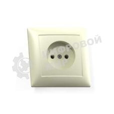 Розетка Кунцево-Электро 1-м СП Селена 16А IP20 РС16-369 сл. кость
