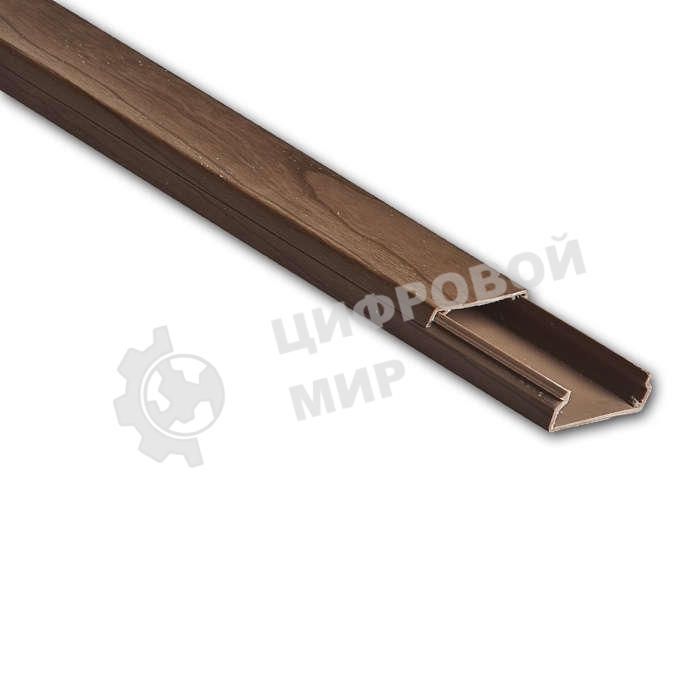 Кабель-канал 40х16 L2000 пластик дуб (темн. основа) Рувинил РКК-40х16-08М