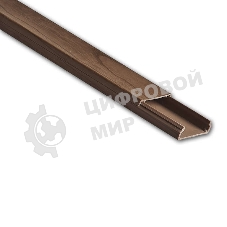 Кабель-канал 40х16 L2000 пластик дуб (темн. основа) Рувинил РКК-40х16-08М