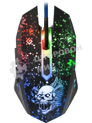 Комплект клавиатура+мышь Defender Tor MHP-127 проводной, USB, 3200 DPI, чёрный