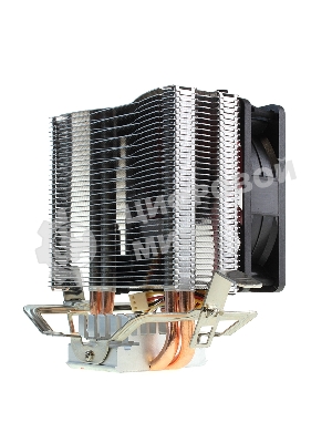 вентилятор CROWN Кулер для процессора CM-92 (Для Intel и AMD, TDP до 95 Ватт, 2шт. медных теплопроводных трубок, Гидродинамическии подшипник, Размер: 117*79*113 мм)