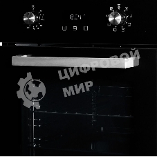 Духовой шкаф электрический Weissgauff EOY 451 PDB черный, встраиваемый