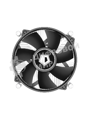 Кулер ID-COOLING DK-17 PWM серебристый/черный 92мм алюминий 2200rpm 26db 4-pin 65W 42мм