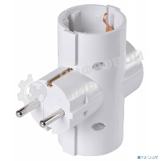 Сетевой разветвитель Buro BU-PS3TG-W (3 розетки) белый (пакет ПЭ)