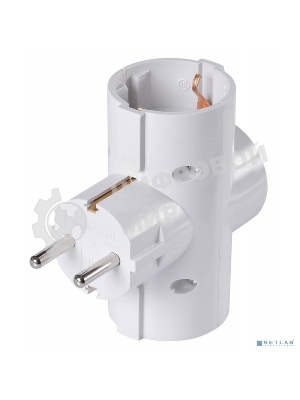 Сетевой разветвитель Buro BU-PS3TG-W (3 розетки) белый (пакет ПЭ)