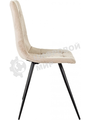 Стул для дома Бюрократ CH-K1_4 комплект 4 шт бежевый Holland 06 металл черный на ножках