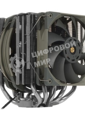 Устройство охлаждения(кулер) Thermalright Frost Commander 140, Soc-AM5/AM4/1151/1200/2066/2011/1700 серый 4-pin 29.6dB Al+Cu 1000gr Ret (FC-140)
