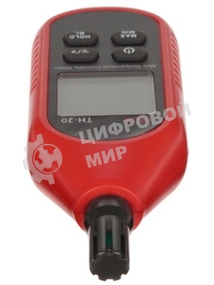 Термогигрометр RGK TH-20 портативный красный/черный (776486)