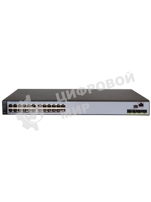 Коммутатор Huawei S310-24P4X, 24×1 Гбит/с PoE+ + 4×10 Гбит/с SFP+, управляемый