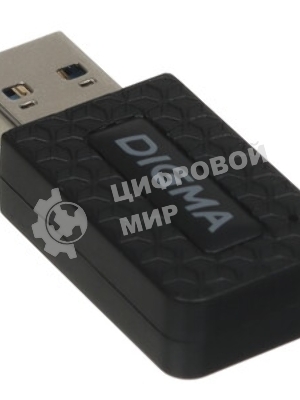 Сетевой адаптер WiFi Digma DWA-AC1300C AC1300 USB 3.0 (ант.внутр.) 1ант. (упак.:1шт)