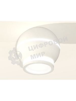 Светильник Ambrella Light XS1101040 SWH/FR белый песок/белый матовый MR16 GU5.3 LED 3W 4200K (C1101, N7120)