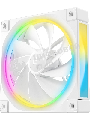 Вентилятор для корпуса Deepcool FL12R Wh Reverse ARGb 120х120x25 белый 4-pin 33.9дБ (R-FL12R-WHAPN1-G)