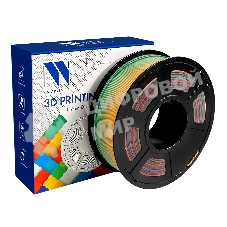 Филамент NV PRINT PETG Rainbow 02 для 3D печати диаметр 1.75мм масса 1 кг