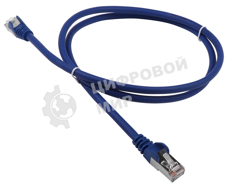 Патч-корд LANMASTER LSZH FTP кат.5e, 10 м, синий