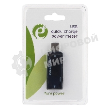 Измеритель мощности USB порта Energenie EG-EMU-03, до 30V/5A, поддержка QC 2.0 и 3.0