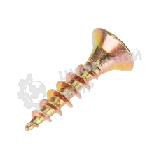 Саморез универсальный Kranz 3х16 желтый цинк, пакет (1000 шт/уп)